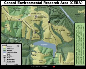 CERA trail map