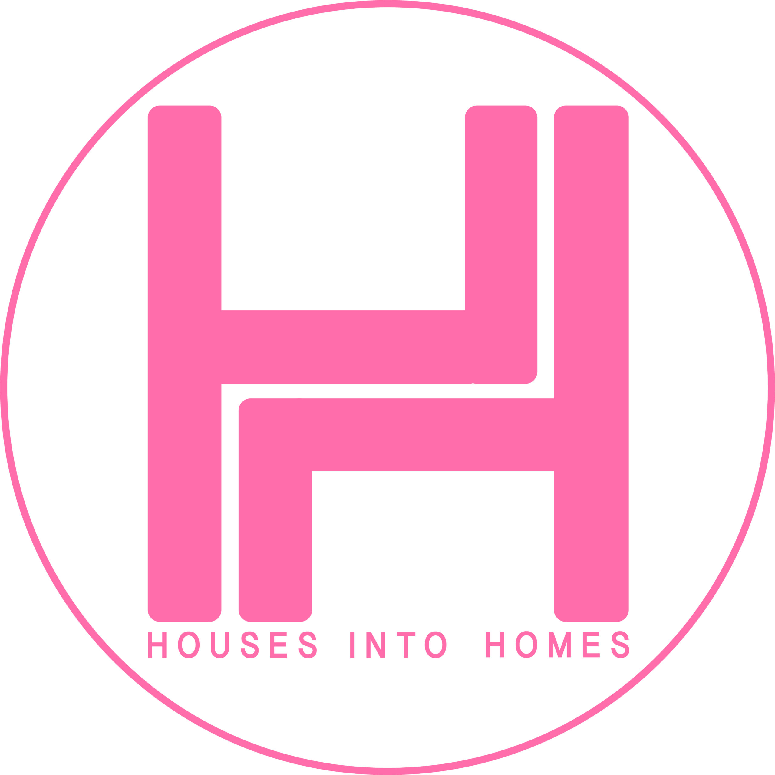 Houses into Homes logo